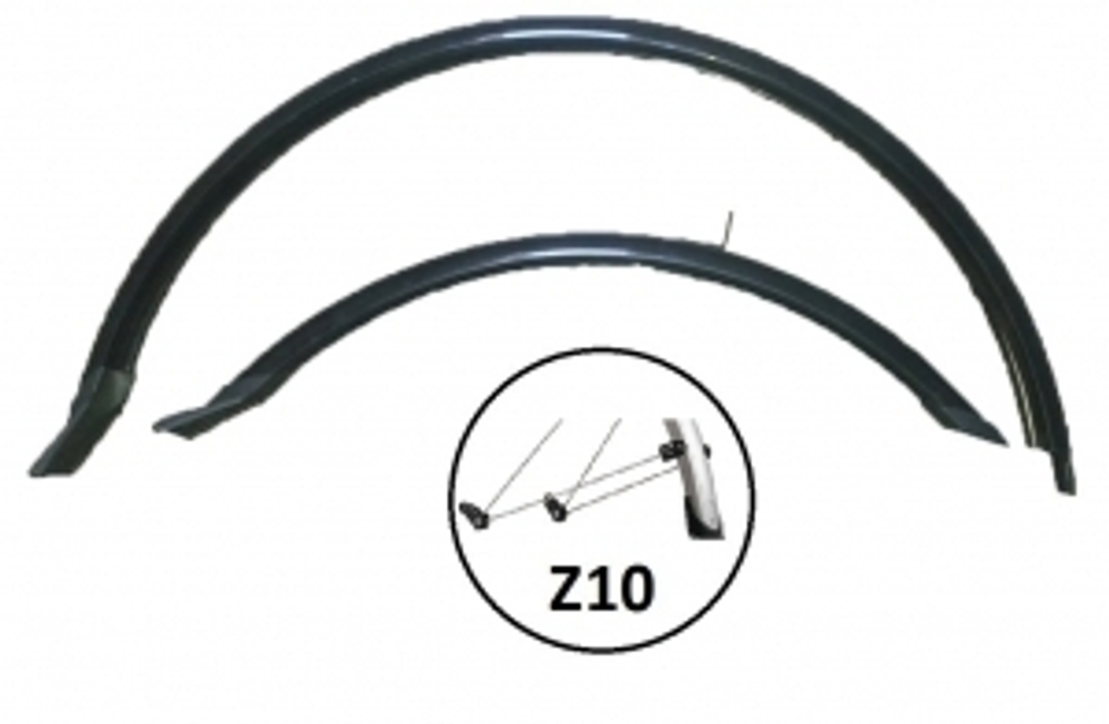 Комплект крыльев удлиненных 26",сталь, черный HN 26 black