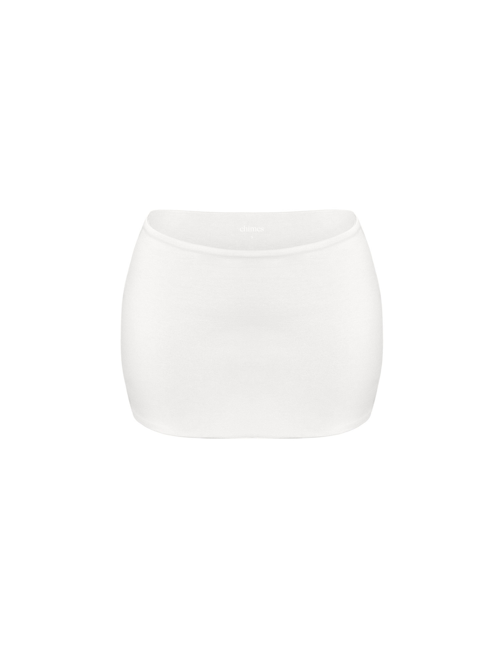 white skirt short