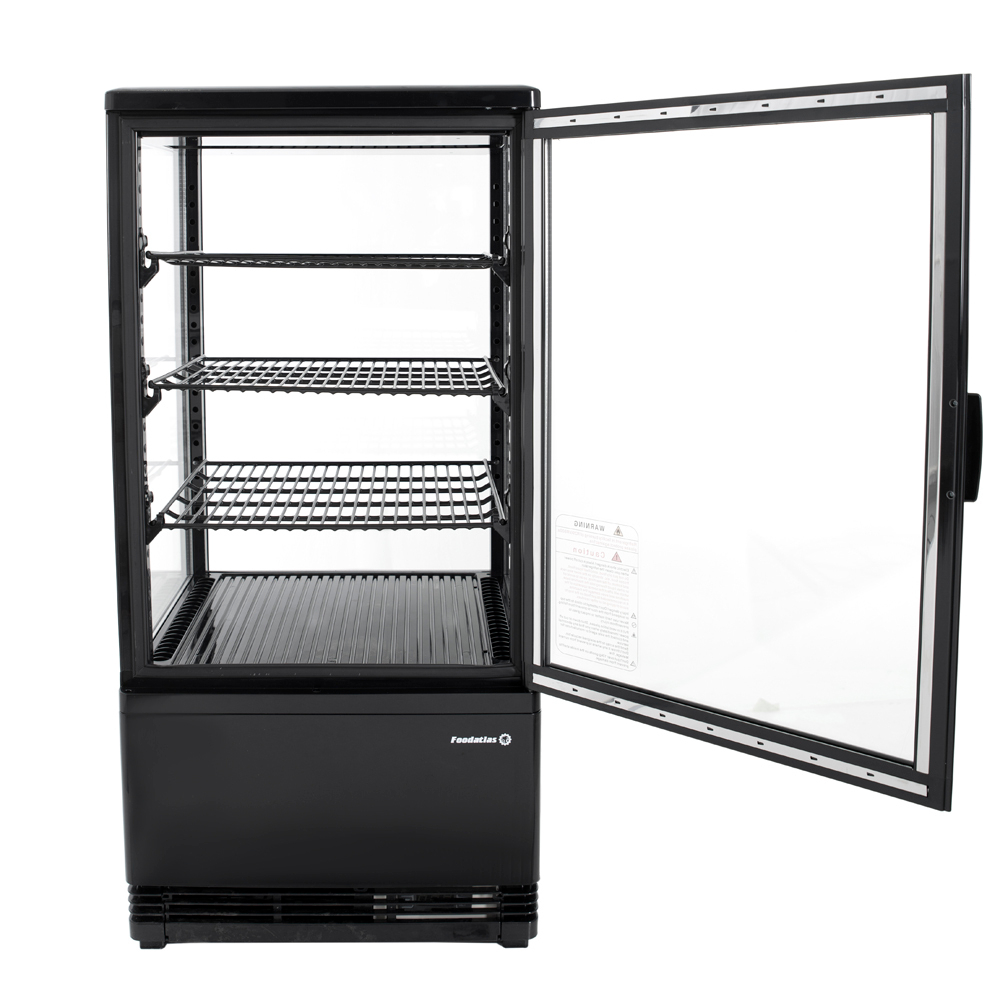 Витрина холодильная RT-68L Foodatlas черный