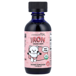 Legendairy Milk, Iron Organic Drops, для детей от 4 месяцев, вкусная вишня, 60 мл (2 жидк. Унции)