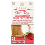 Hyleys Tea, Slim Tea, малина, 25 чайных пакетиков в фольгированных конвертах, 37,5 г (1,32 унции)