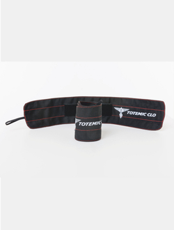 Бинты неэластичные TOTEMIC CLO для фиксации запястья, отделка красная