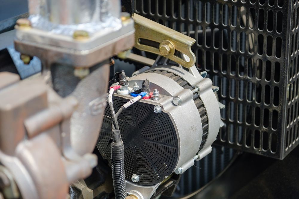 Дизельный генератор Vektor AD-30Y-T400 открытый - [ДГУ 30 кВт / Yunnei] трехфазный