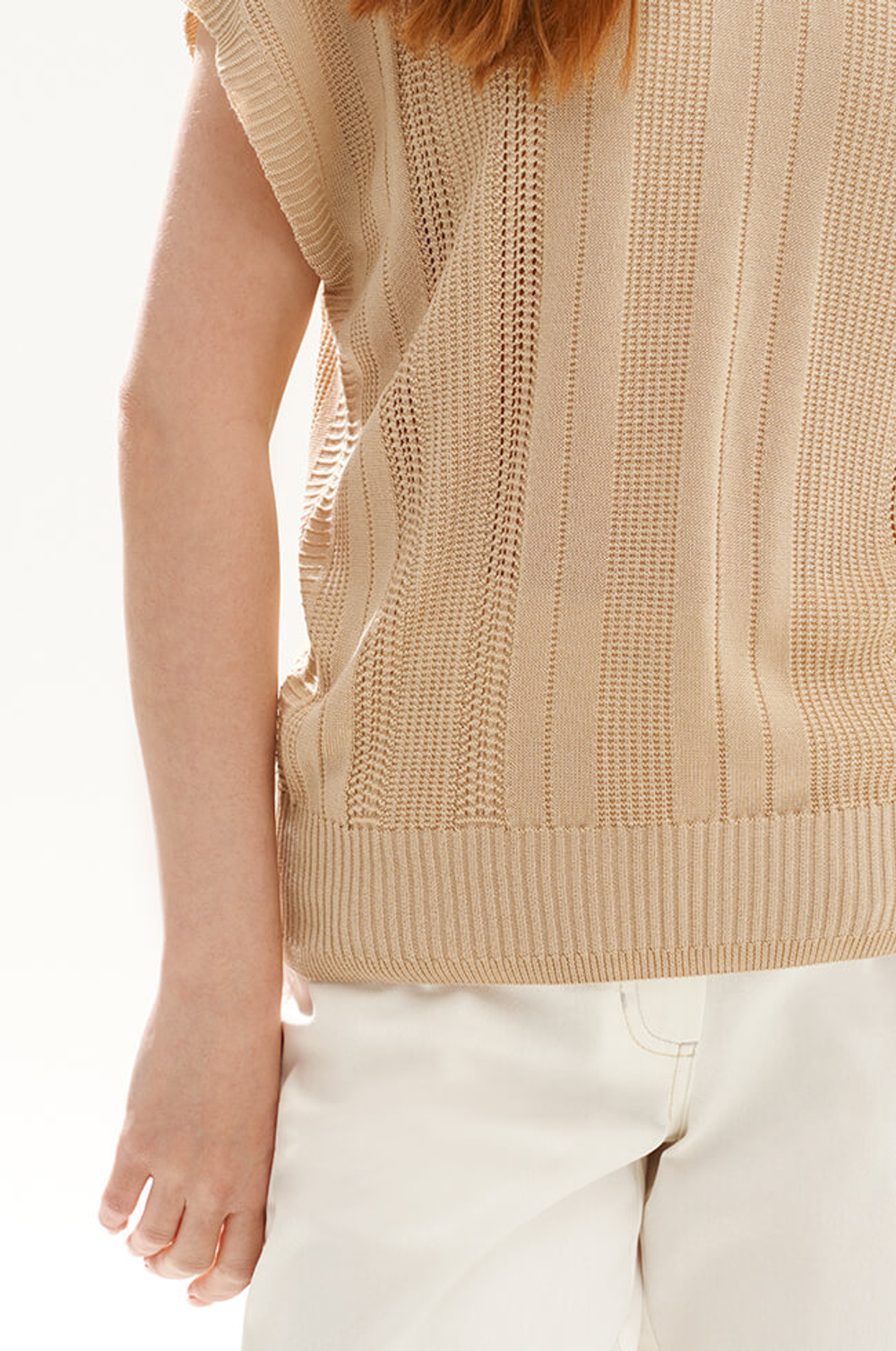 23585 Джемпер женский (бежевый)