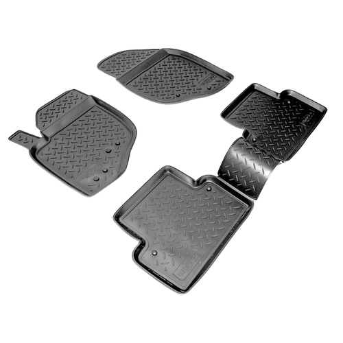 Ковры в салон Norplast/Unidec для Volvo XC70 (2004-2007)Полиуретан,Черный, арт.NPL-Po-96-70