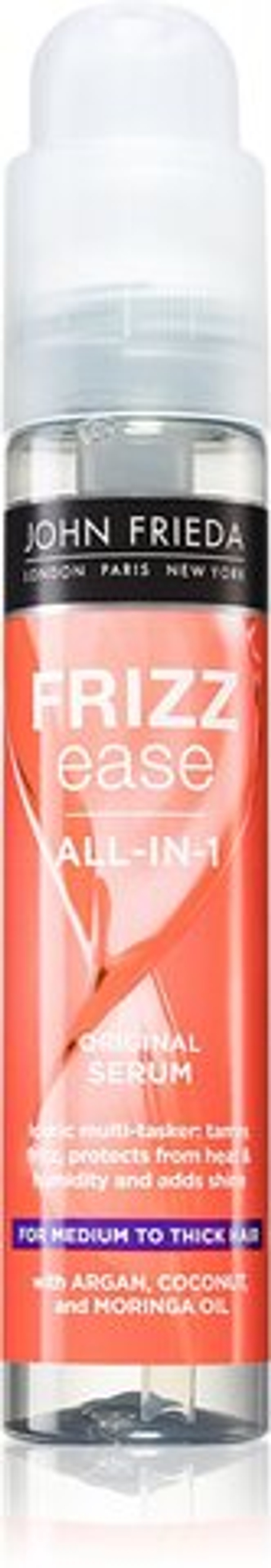 John Frieda Frizz Ease Original - разглаживающая сыворотка для непослушных и вьющихся волос /   50  ml  / GTIN 5037156278286