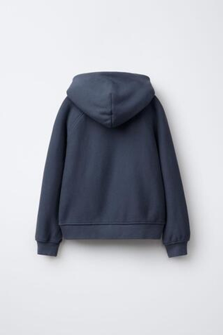 ZARA Х BENSIMON ® ТОЛСТОВКА С КАПЮШОНОМ, СИНИЙ