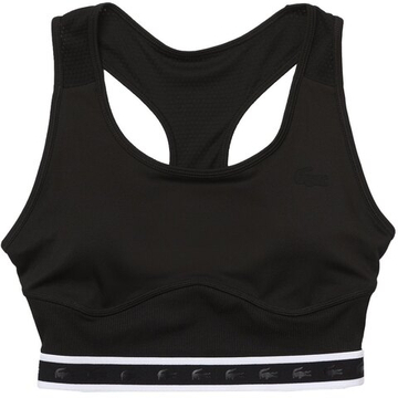 Теннисный бюстгальтер Lacoste SPORT Women's Racer Back Sports - black