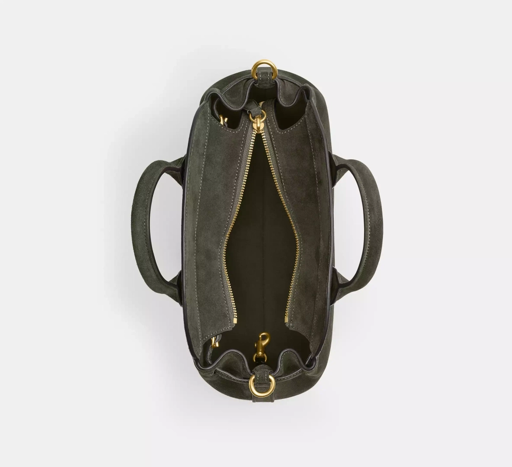 COACH СУМКА EMPIRE 28, ОЛИВКОВЫЙ