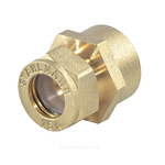 Муфта латунь 20Aх1/2" обжим/ВР STAHLMANN SSFL2001/2BEF
