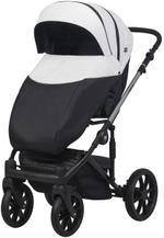 Детская коляска Riko Nano Thermo Ecco 3 в 1 с автокреслом Rant Cruise Grey 02 White (белый)