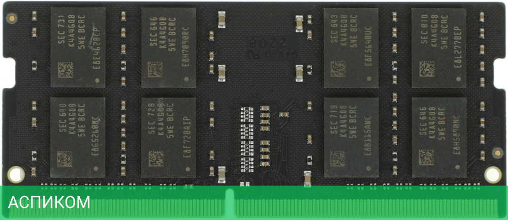 Оперативная память Kingspec SO-DIMM DDR4 DIMM 8Gb (KS2666D4N12008G)