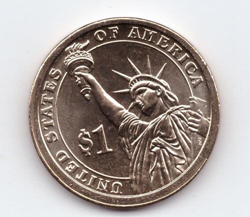 США. 1 доллар. Президенты. №19. 2011. Rutherford B. Hayes / Ратерфорд Хейз. P. UNC