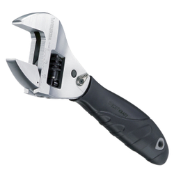 WDK-4001 Разводной ключ с трещоткой и реверсом, Cr-V, длина 200 мм