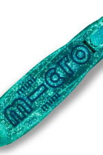 Самокат Mini Micro Deluxe Orion LED складной, голубой