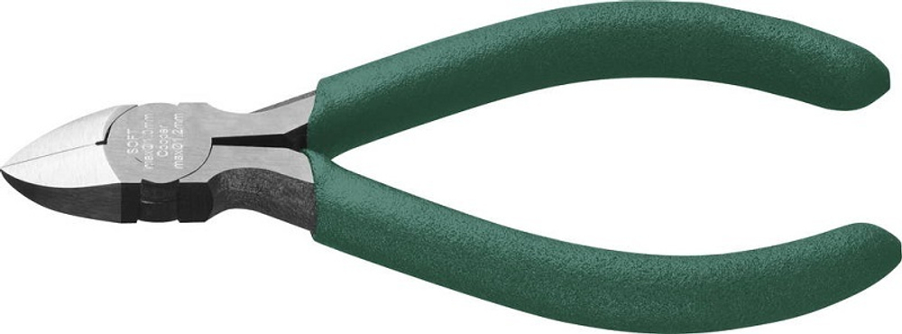 Бокорезы KRAFTOOL "KRAF-MINI", обливные рукоятки, коническая форма, рез заподлицо, 115мм.