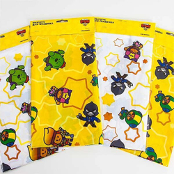 Скатерть, Brawl Stars, Желтый, 120*180 см, 1 шт.