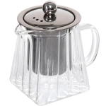 Чайник заварочный стеклянный 350мл «Bella cucina», трапеция