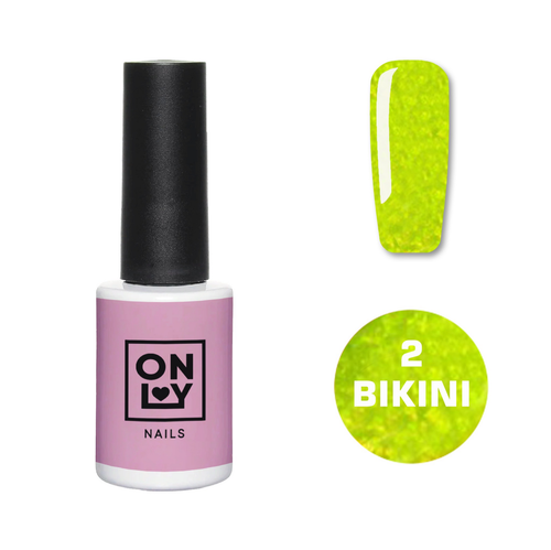 Гель-лак OnlyNails Bikini №2, 10 мл