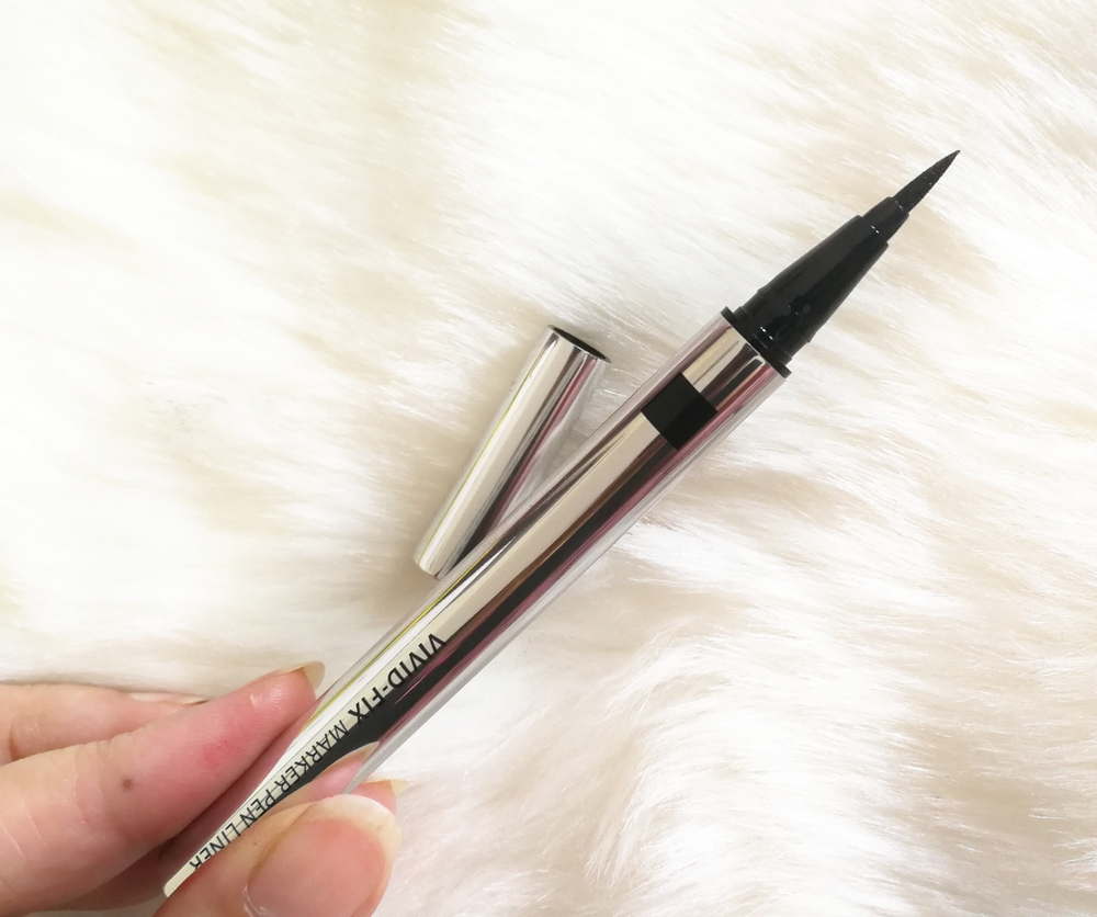 Missha Vivid Fix Marker Pen Liner Deep Black подводка для глаз с тонкой гибкой кисточкой