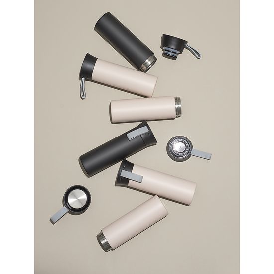 Термокружка keep heat, 500 мл, черная