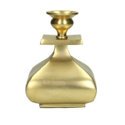 Подсвечник золотой, 18 см [Арт. WER-2625]