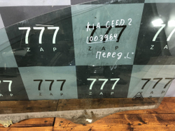 Стекло двери передней левой Kia Ceed 2 (JD) 12-18 Б/У Оригинал 82410A2010