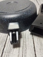 Сковорода АП 180мм Granit black со съем р сггч182а