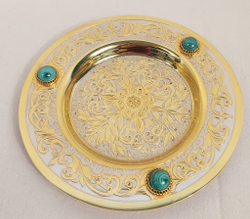 Кофейный набор Златоуст "Малахит"