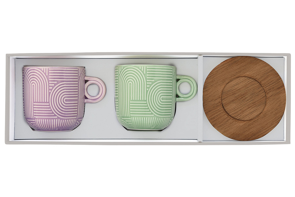 Набор чашек 2шт 250мл Easy Life Радуга el-r1781/tlo3