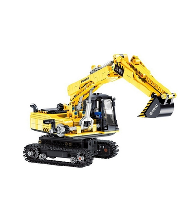 Радиоуправляемый конструктор RCM малый экскаватор (686+ деталей)
