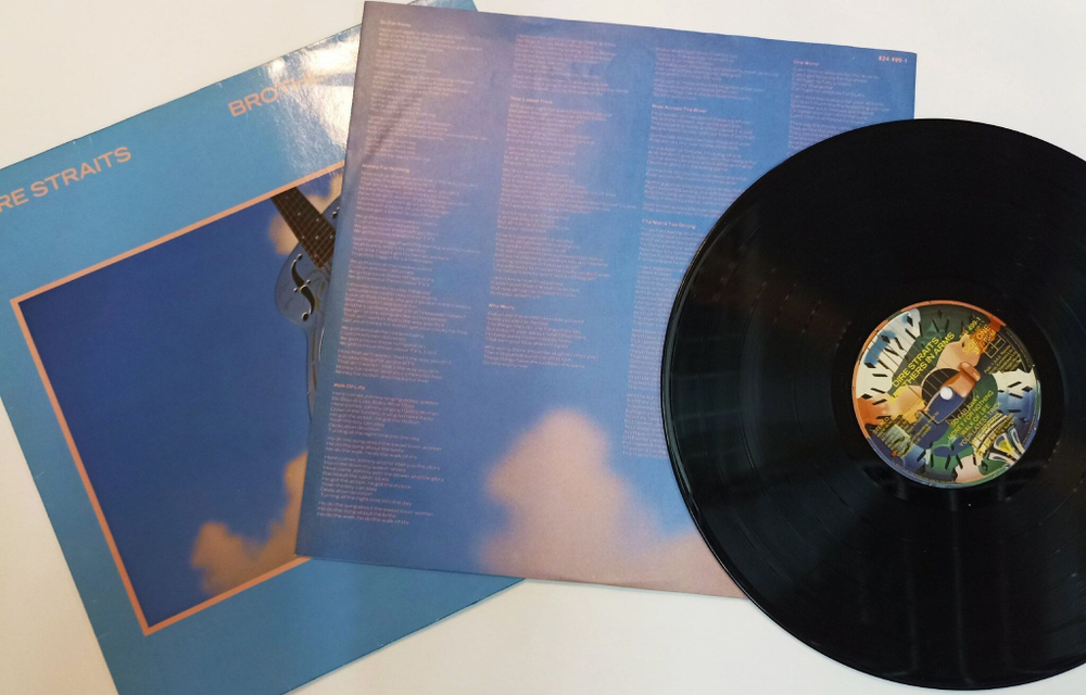 Винтажная виниловая пластинка LP Dire Straits Brothers In Arms (Holland 1985)