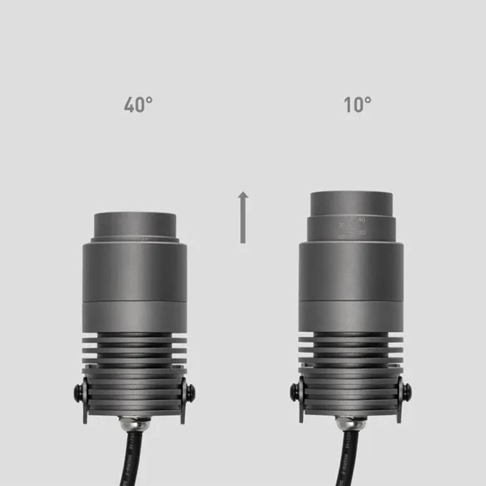 Светильник ALT-RAY-ZOOM-R52-8W Day4000 (WH, 10-40 deg, 230V) (Arlight, IP67 Металл, 3 года) 042677(1)