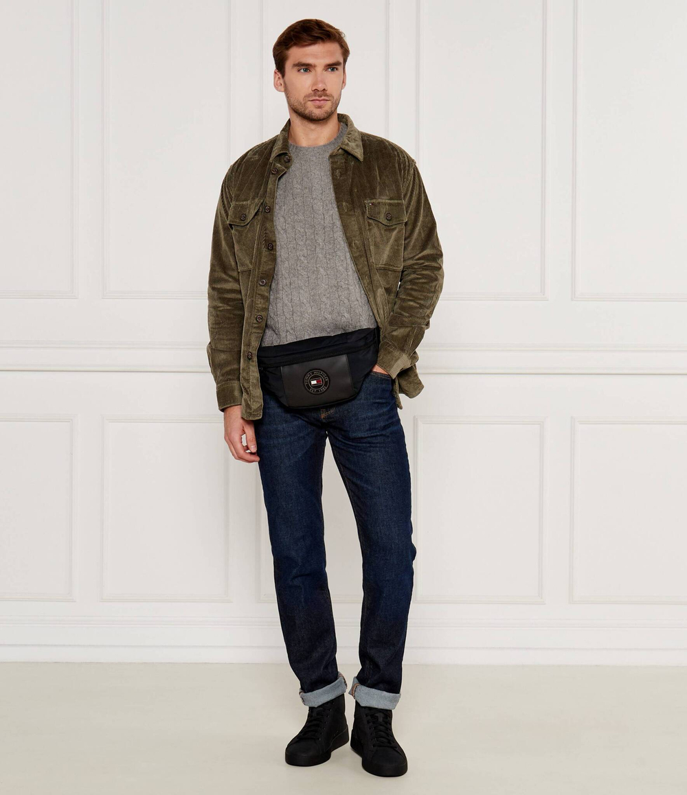 Рубашка Tommy Hilfiger - оливковый(MW0MW36855)