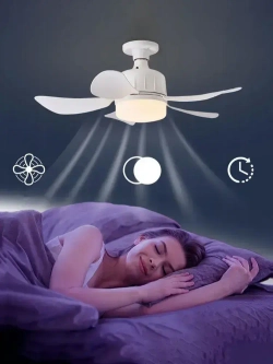 Розетка вентилятора с цоколем, беспроводной пульт дистанционного управления, светодиодная лампа, потолочный вентилятор