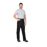 Брюки СИРИУС-АЗОВ черный софтшелл плотность 350 г/кв.м