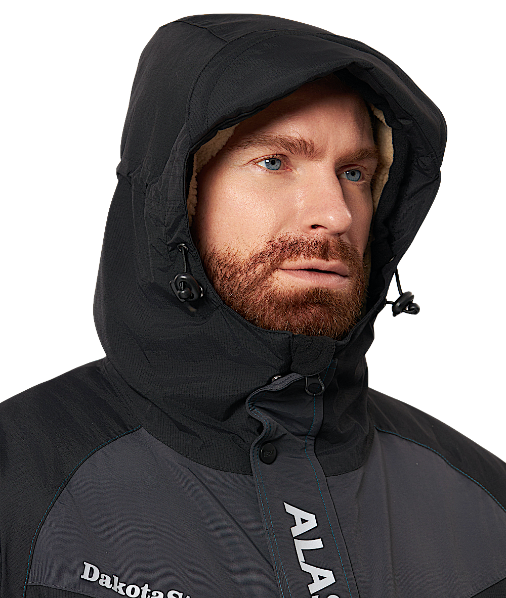 Костюм Alaskan зимний Dakota Stream -30°С 10/10 Морская волны / Серый / Чёрный ASDSGGB -