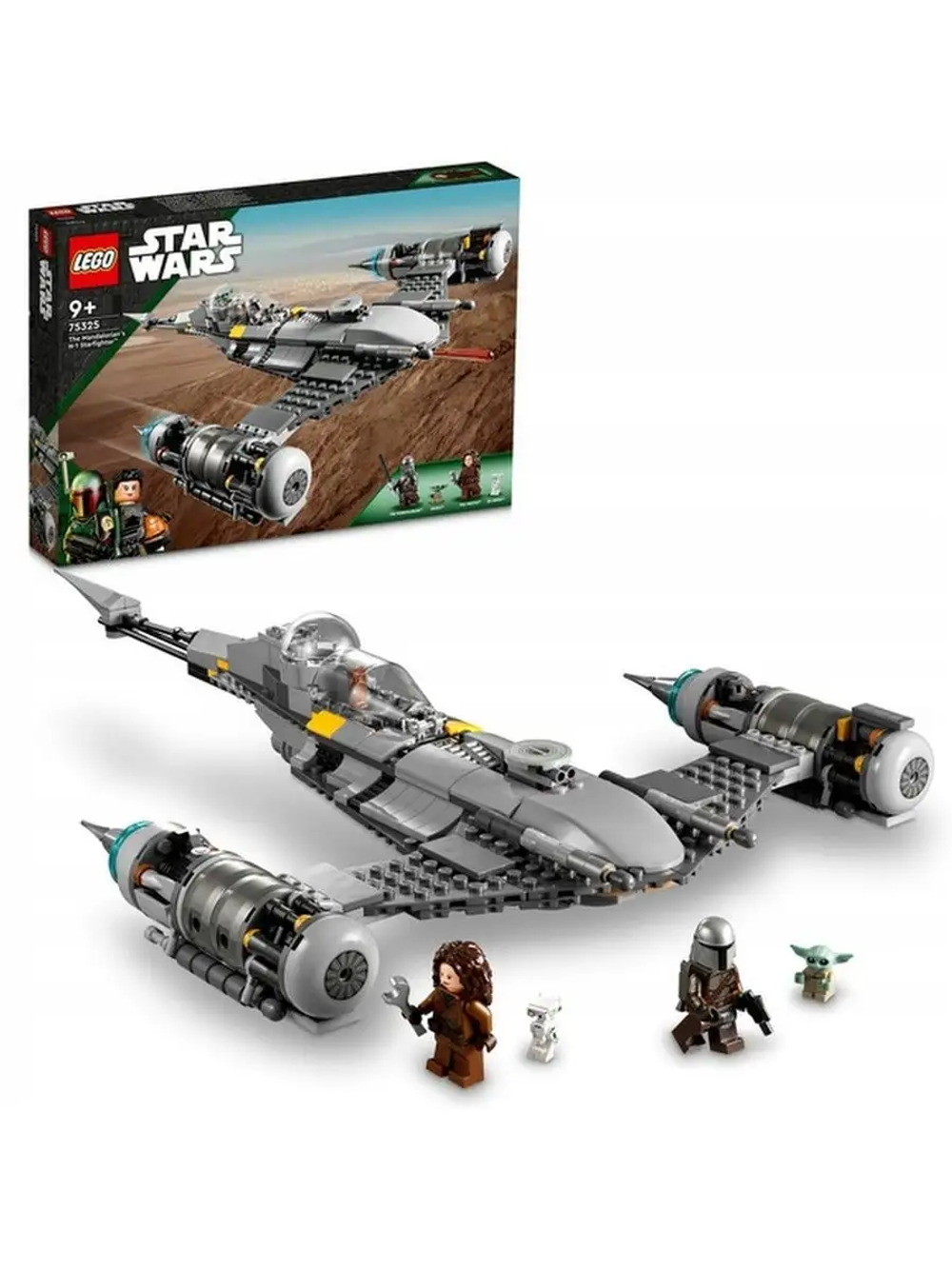 LEGO Star Wars 75325 «Звёздный истребитель Мандалорца N-1» — корабль Дина Джарина