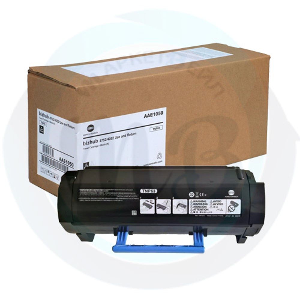Тонер-картридж TNP-63 Konica-Minolta bizhub 4052/4752 возвратный AAE1050