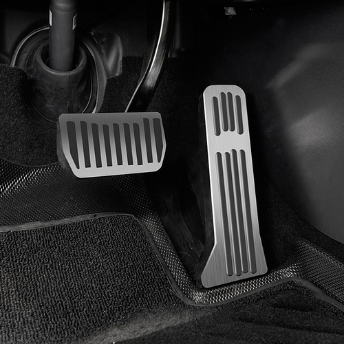 Алюминиевые педали газа и тормоза  (серебряныеZEEKR 009