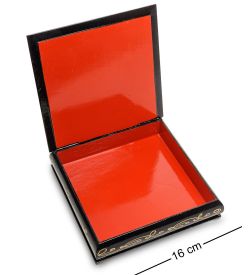 Народные промыслы ШК-11/ 7-G Шкатулка в технике декупаж (16х16х5)