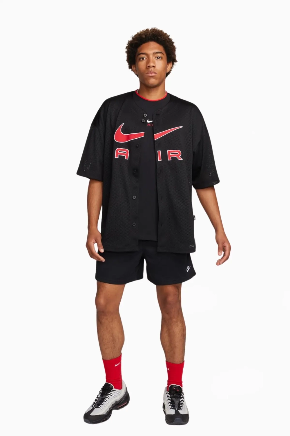 Шорты Nike Club Mesh Flow - черный