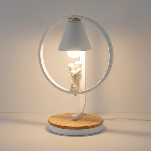 Настольная лампа Home Light Астерия MMD-LED E013-3-1xE27 белый