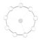 Подвесная люстра Lumion Comfi Luazana 8254/9