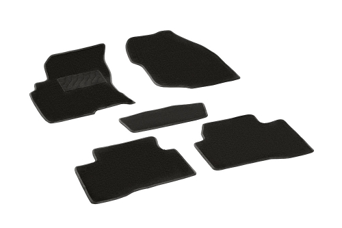 Ворсовые коврики LUX для Nissan X-Trail 2003-2007, Seintex.82452