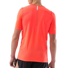 Мужская теннисная футболка Compressport Pro Racing Short Sleeve - fluo red