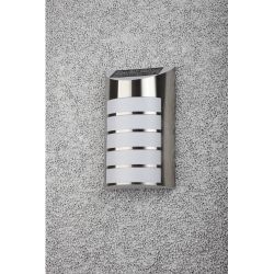 ERAFS024-40 ЭРА Фасадная подсветка Сталь, на солнечной батарее, 5LED, 17lm | Садовые фасадные светильники