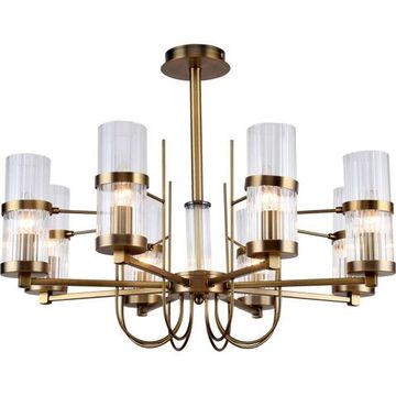 Люстра потолочная 8*Е14 2016/08/08C бронза Legion Stilfort
