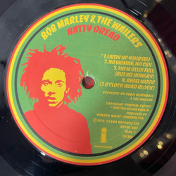 Винтажная виниловая пластинка LP Bob Marley and The Wailers Natty Dread (Germany 1975)