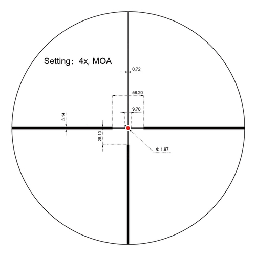 Прицел Vector Optics Continental X8 1-8x24 Hunting ED, сетка L4A (SCOC-37)